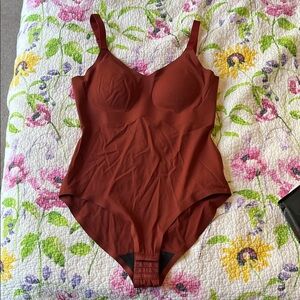 Knix Rust Bodysuit